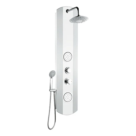 Panel De Ducha Pvc Blanco Aqualia 000