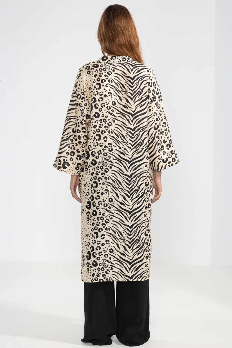 NICKY LONG SHIRT Feline Cream