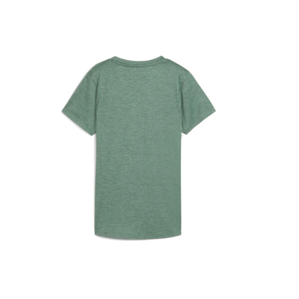 W TAD ESSENTIAL HEATHER TEE - PUMA VERDE