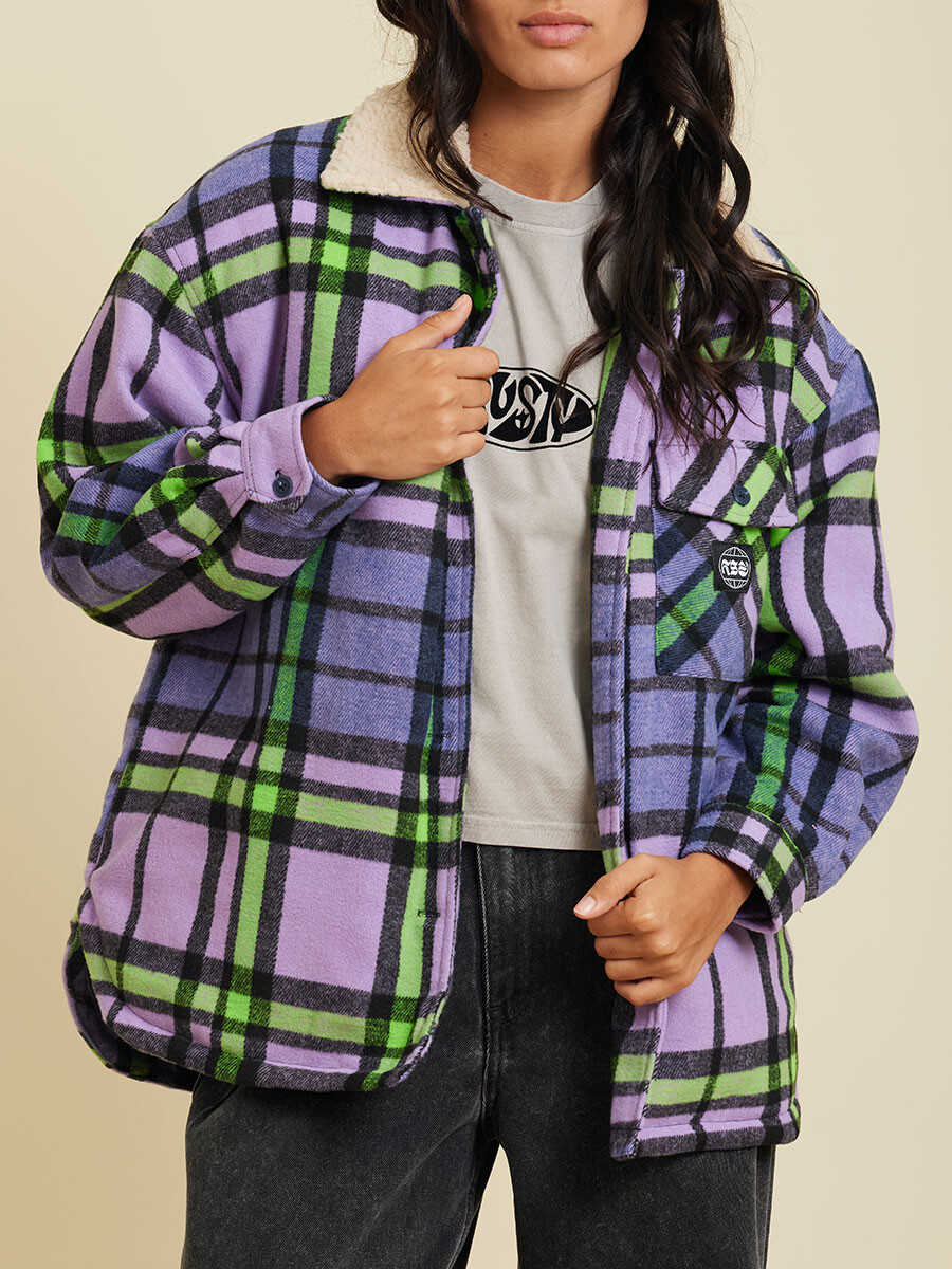 CAMPERA LEIRE RUSTY - Purpura 