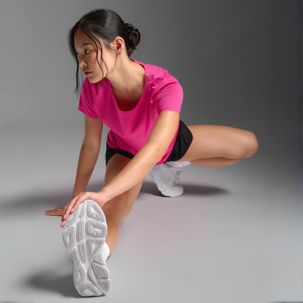 Polo Running Light Speed Tech Tee Mujer Fuchsia/fuchsia Reflective