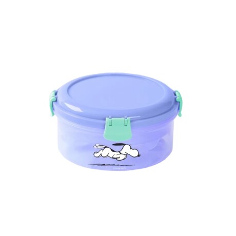 Ensaladera Snoopy 1.1lts violeta