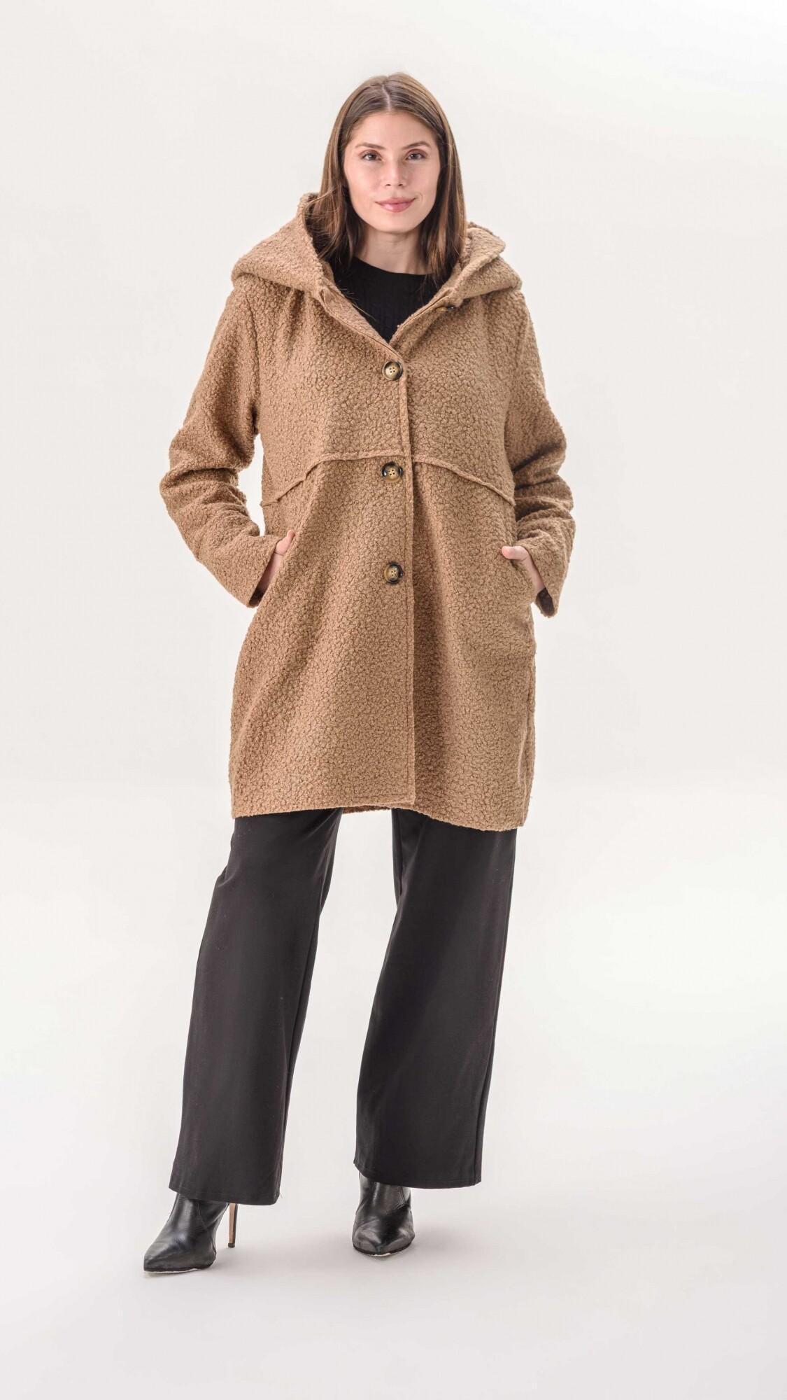 Chaqueta Oliva Marfil