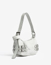 City Cartera City Con Hebillas - Blanco Crudo