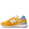 Championes de Mujer New Balance 574 Anaranjado - Amarillo - Blanco