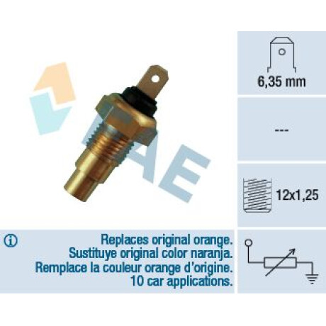 BULBO INTERRUPTOR - TEMP DAI-HYU-MAZDA-TOY-SUBARU RELOJ FAE BULBO INTERRUPTOR - TEMP DAI-HYU-MAZDA-TOY-SUBARU RELOJ FAE