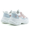 Championes Brooklyn Haus Any de Mujer Rosado-azul