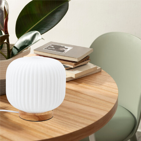 LUMINARIA DE MESA PIRCE SMALL Luminaria de Mesa Pirce Small Madera