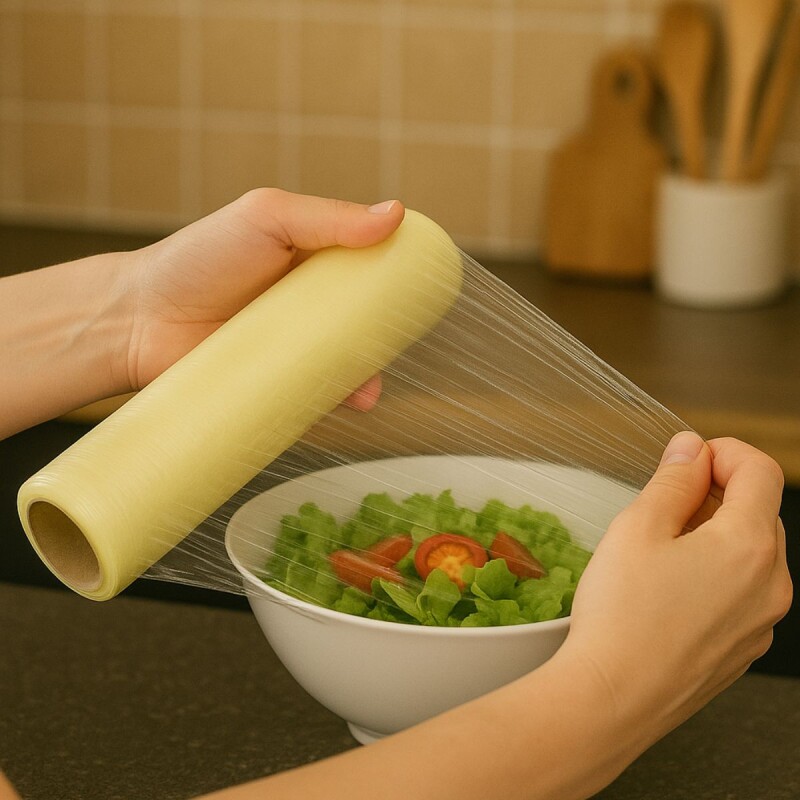 Film alimentos 28 cm x 250 mts TRANSPARENTE