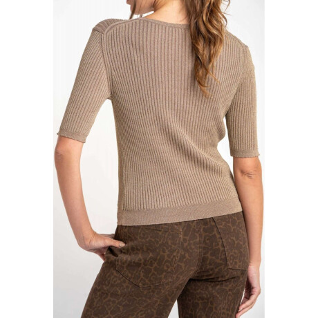 Sweater Lurex Beige