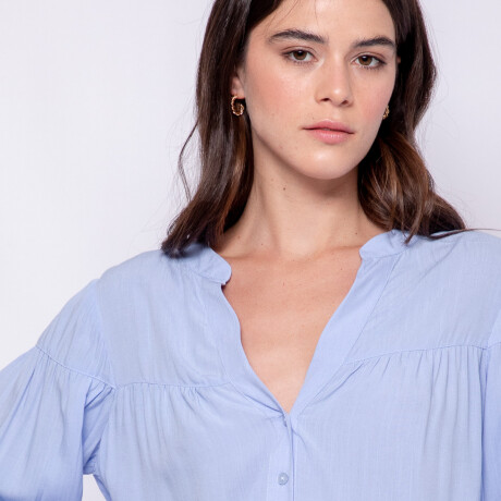 CAMISA AITANA Celeste