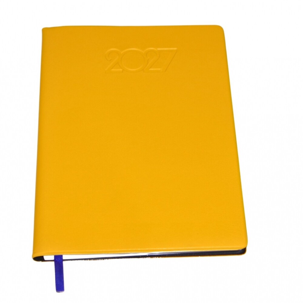 AGENDA ABEZETA 200 CLASICA DEL AÑO TAPA FUNDA COLOR AMARILLO