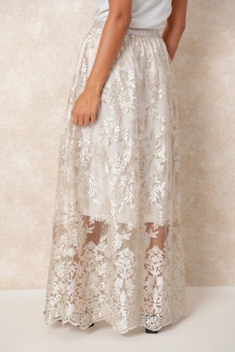 POLLERA RIOMILA Marfil