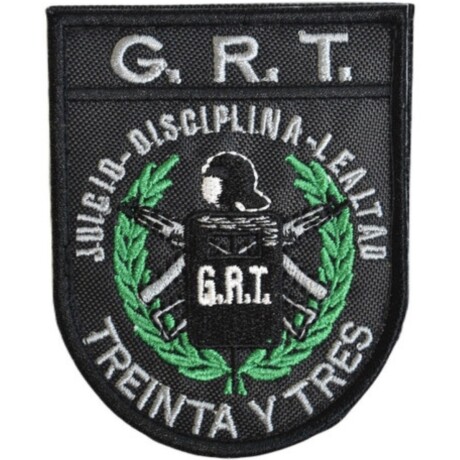Parche bordado GRT Departamentos Treinta y Tres
