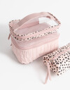 Porta Cosméticos Set De Portacosméticos - Rosa Bebe