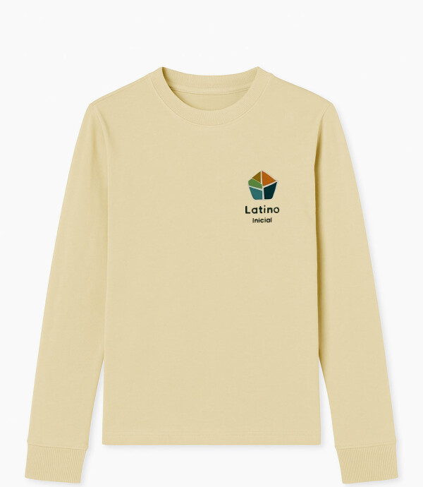 Remera manga larga Latinoamericano Blanco