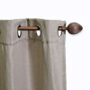 VARA METAL BRONCE P/CORTINA 122-218CM Unica