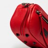 Bandolera Elemental En Napa Rojo