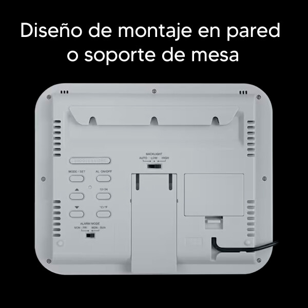 Reloj De Pared O Mesa Muse M-090 Wmc RELOJ DE PARED MUSE M 090WMC