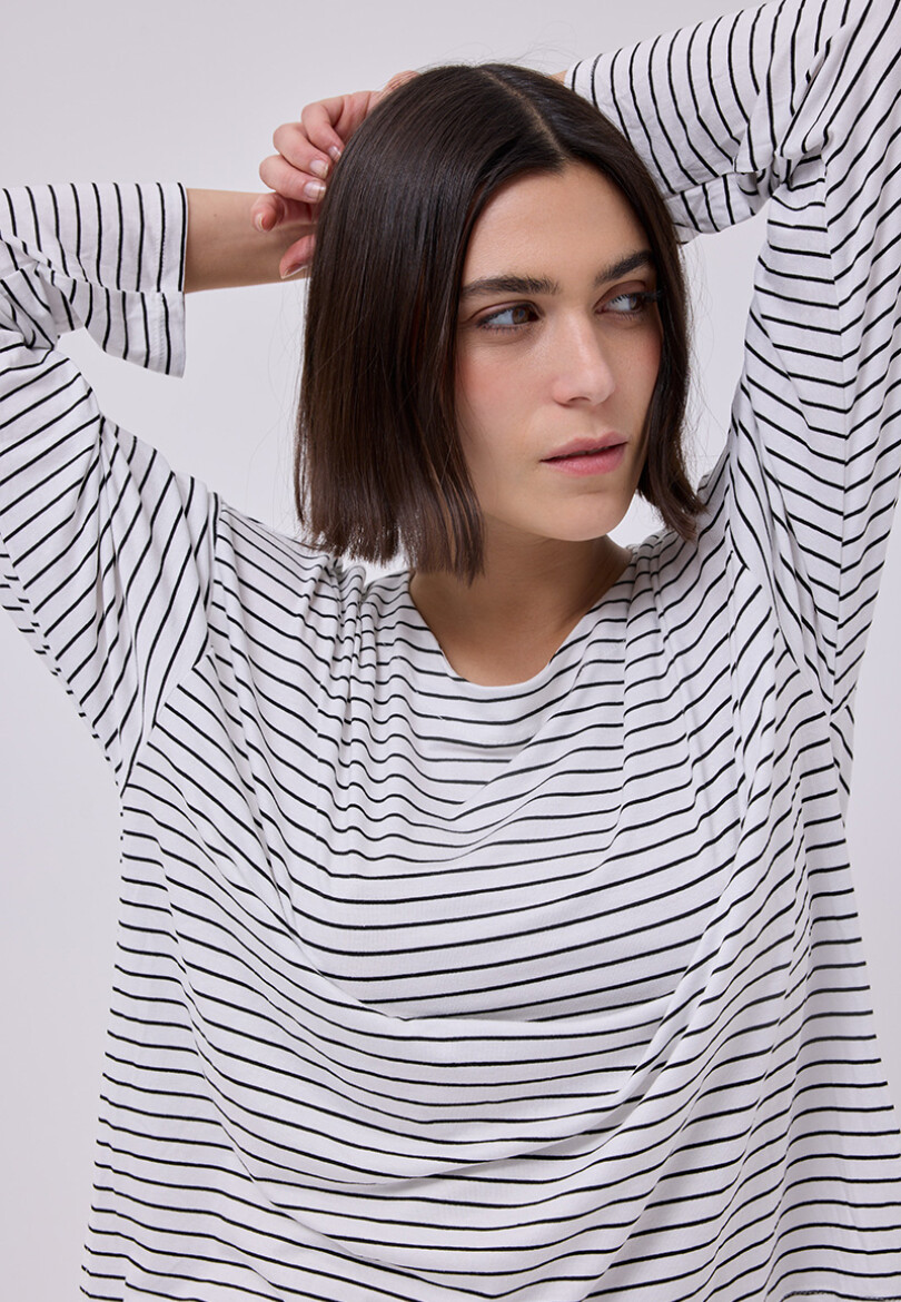 Remera Raya Blanco