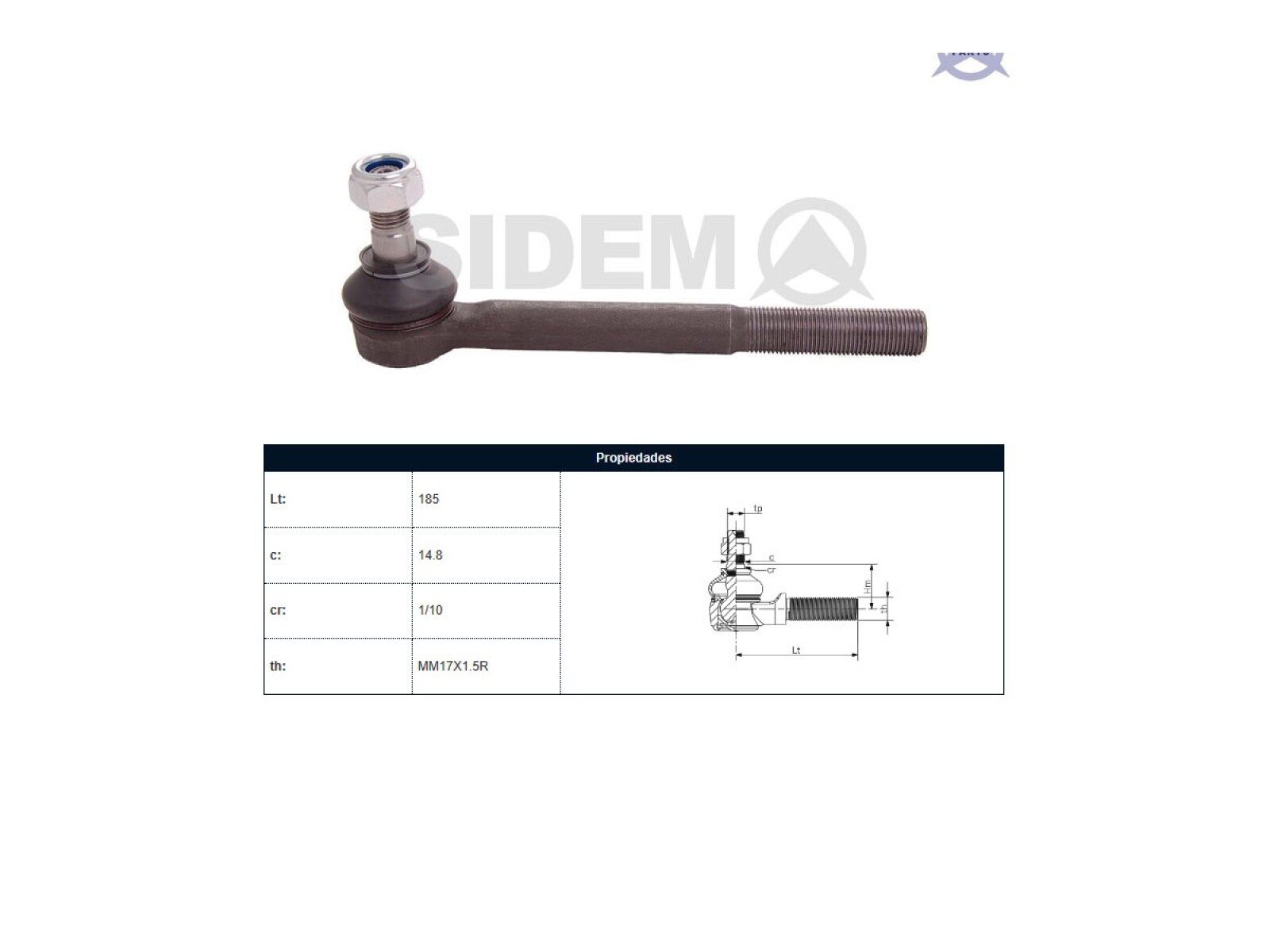 Puntero Effa Plutus/Aujoun Faw Z7 GWM Sailor Orient Ruda Toyota Hilux 84-25 Der/Izq 