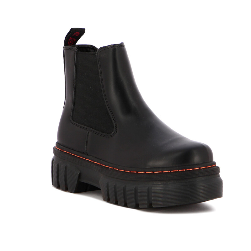 Botas Mujer Darkness Con Elástico Negro