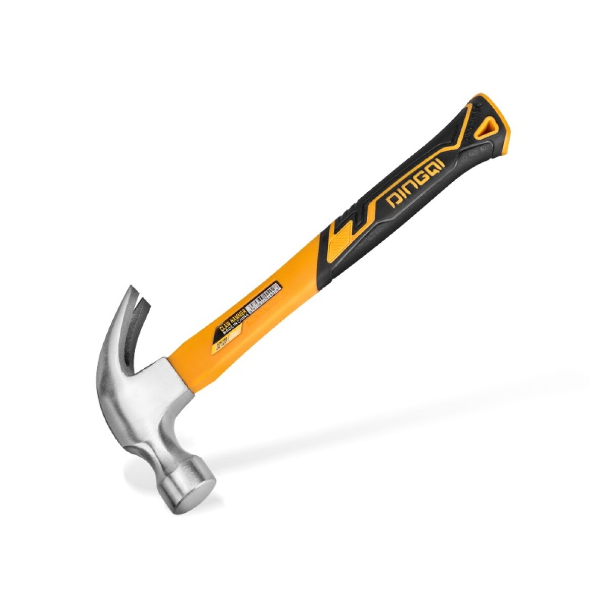 DINGQI MARTILLO DE UÑA MANGO DE FIBRA 23MM 8Oz 250 GRS 