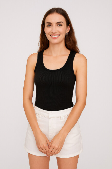 Musculosa Airina Gris Oscuro