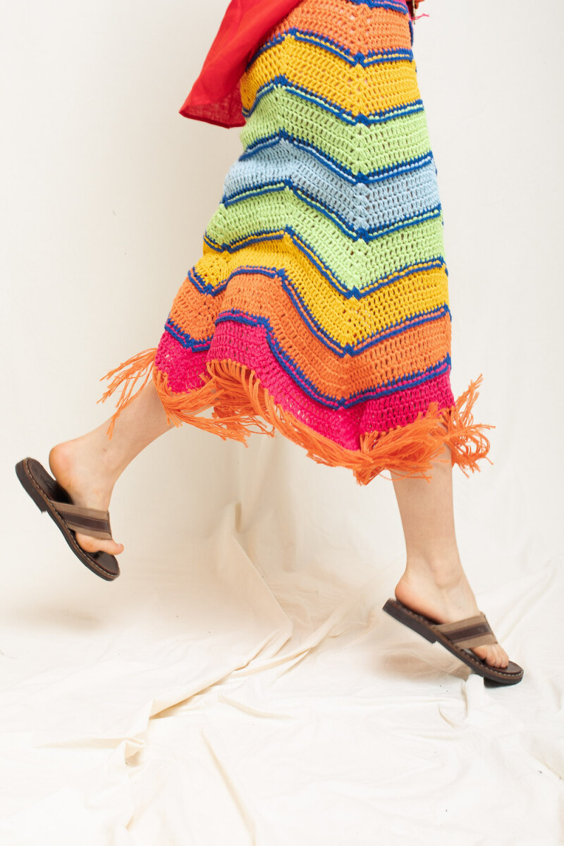Arrow Skirt Multicolor