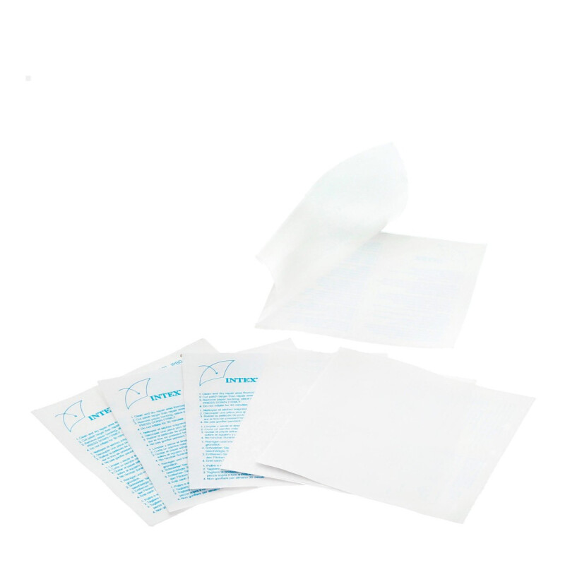 INTEX SET DE 6 PARCHES AUTOADHESIVOS 7 X 7 CMS PARA PISCINAS + INFLABLES Intex Set De 6 Parches Autoadhesivos 7 X 7 Cms Para Piscinas + Inflables