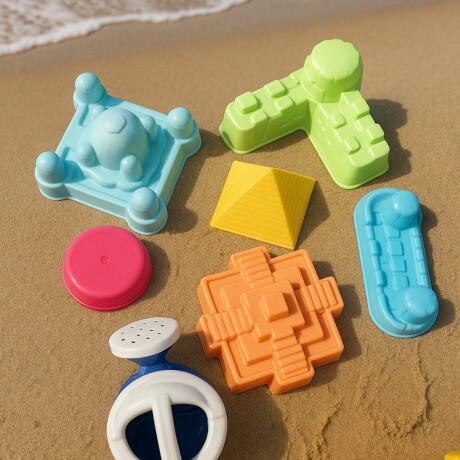 Set de Playa con Balde – Juguete Infantil con Palita y Moldes Amarillo
