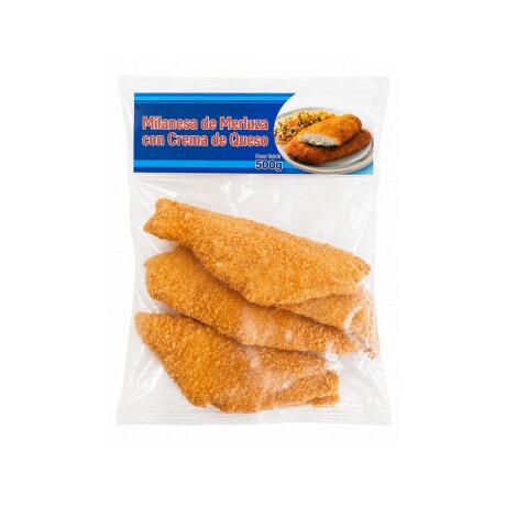 MILANESA DE MERLUZA CON CREMA DE QUESO 500G MILANESA DE MERLUZA CON CREMA DE QUESO 500G