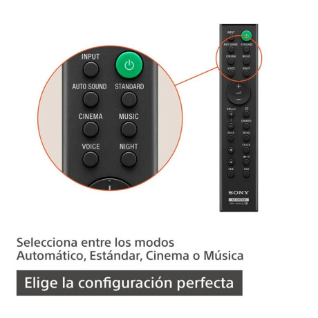 Barra de sonido Sony 5.1 con parlantes posteriores HT-S40R