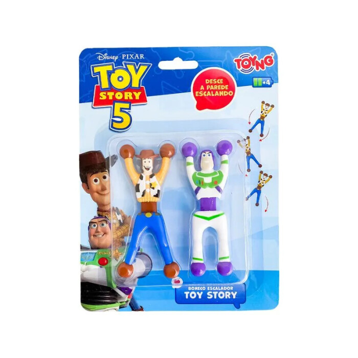 FIGURAS TREPADORAS DE BUZZ Y WOODY única