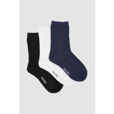 Pack x3 crew lisas niños jk Variante 31