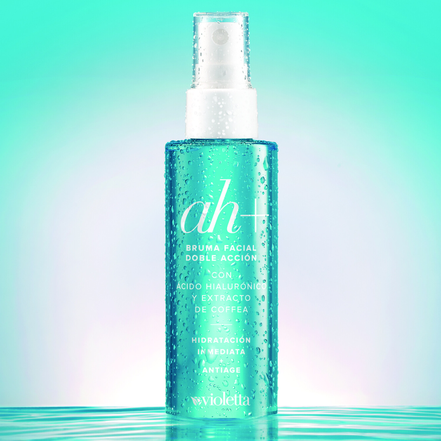 Ah+ Bruma Facial Doble Acción Ácido Hialurónico Violetta 75ml — San Roque