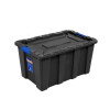 CAJA CONTENEDOR PLASTICO APILABLE NEGRO 100LT WADFOW WTB331B CAJA CONTENEDOR PLASTICO APILABLE NEGRO 100LT WADFOW WTB331B