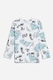 Remera estampa graffiti BLANCO