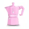 CAFETERA BIALETTI MOKA EXCLUSIVE 3 TAZAS Cafetera Italiana BIALETTI Exclusive 3 Tazas - Rosa