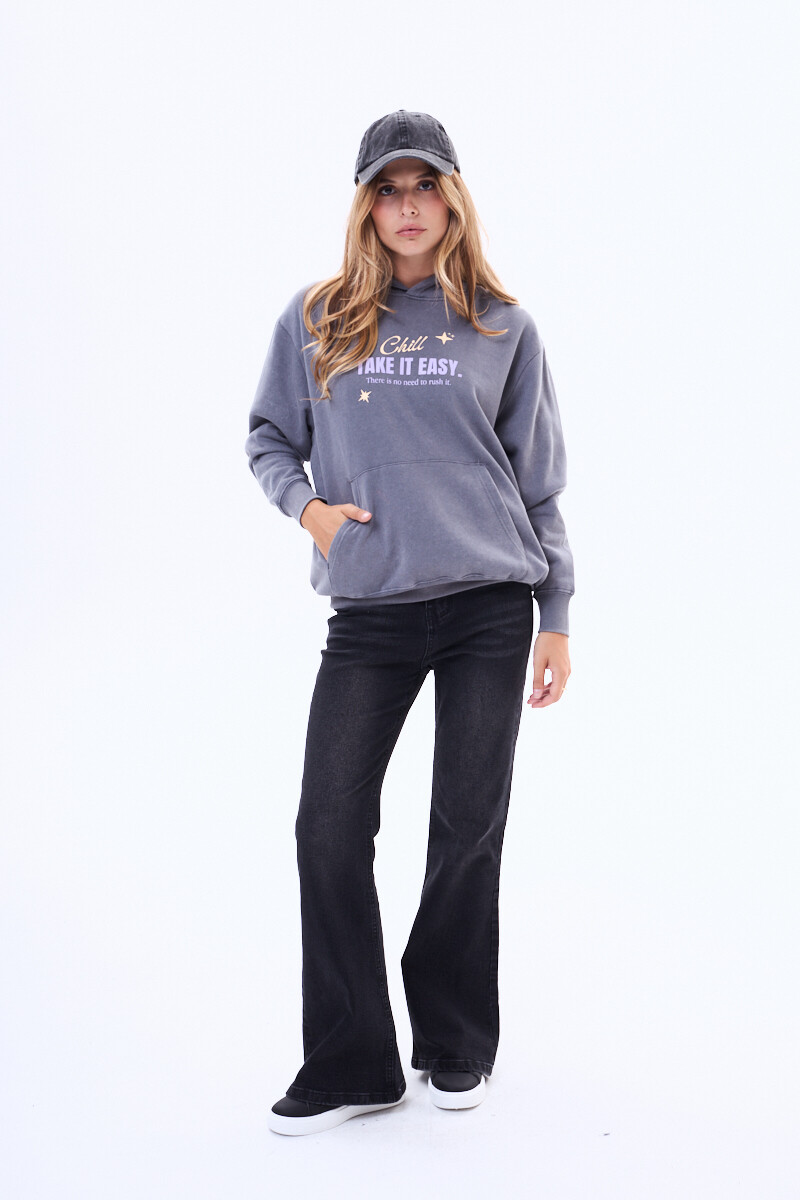 Buzo de felpa Ubatuba Gris oscuro