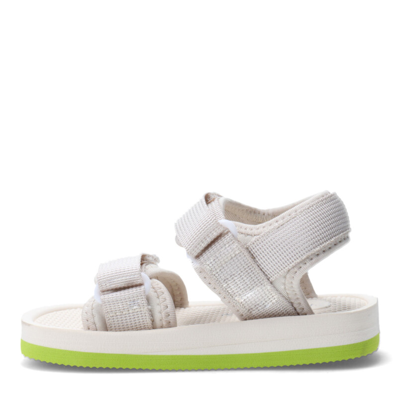 Sandalias Infantiles Croco Kids GLADIOLUS con tiras y velcro Beige
