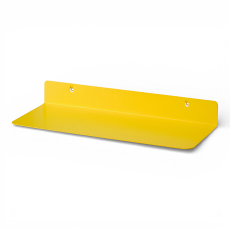 Estante plano grande para panel perforado pegboard metálico Amarillo