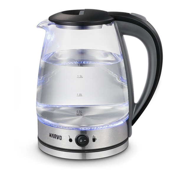 Jarra Eléctrica Vidrio Marvo 1.8l Temperatura Mate 2 Modos Jarra Eléctrica Vidrio Marvo 1.8l Temperatura Mate 2 Modos