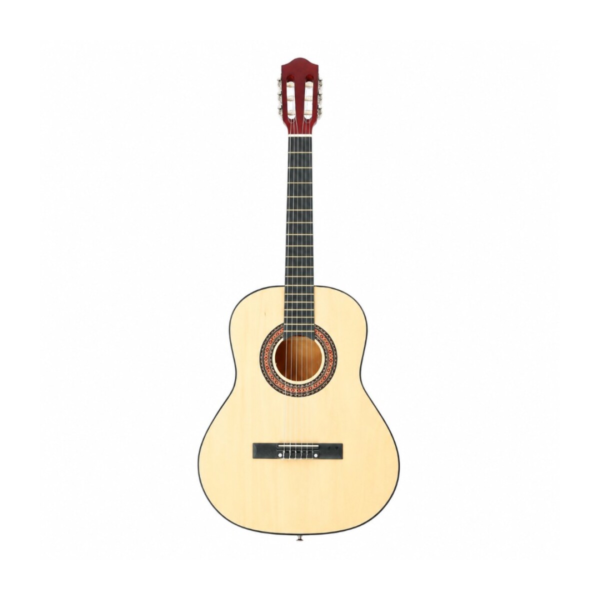 GUITARRA CLASICA CRIOLLA IDEAL PARA APRENDER COLOR NATURAL INCLUYE FUNDA 