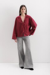 Camisa Ivana Bordeaux