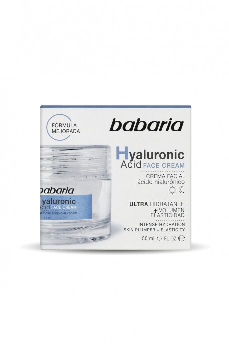 Crema facial Babaria x 50 ml Ácido hialurónico