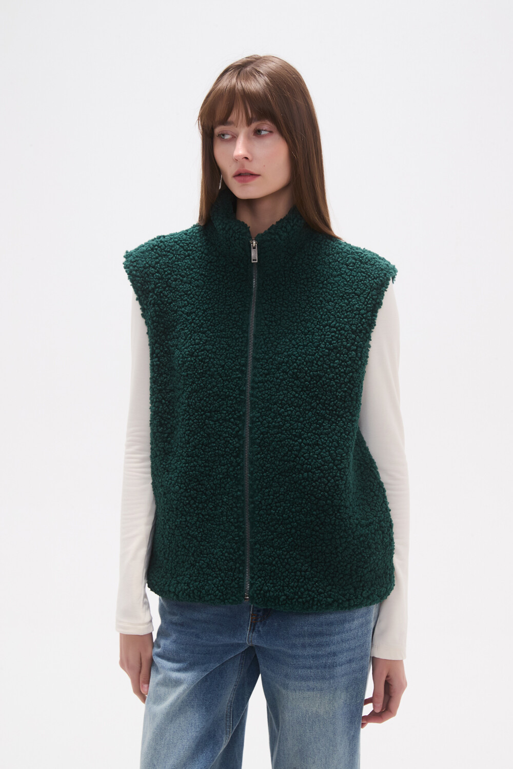 Chaleco Intan Petroleo Oscuro