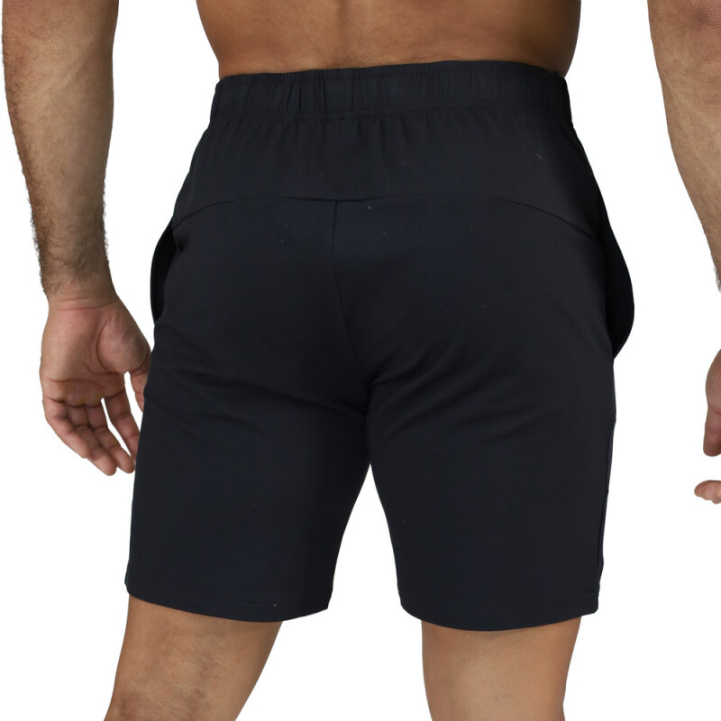 SHORT MEN POLY/SPX EVERLAST E-DAY BK M6 XL BK