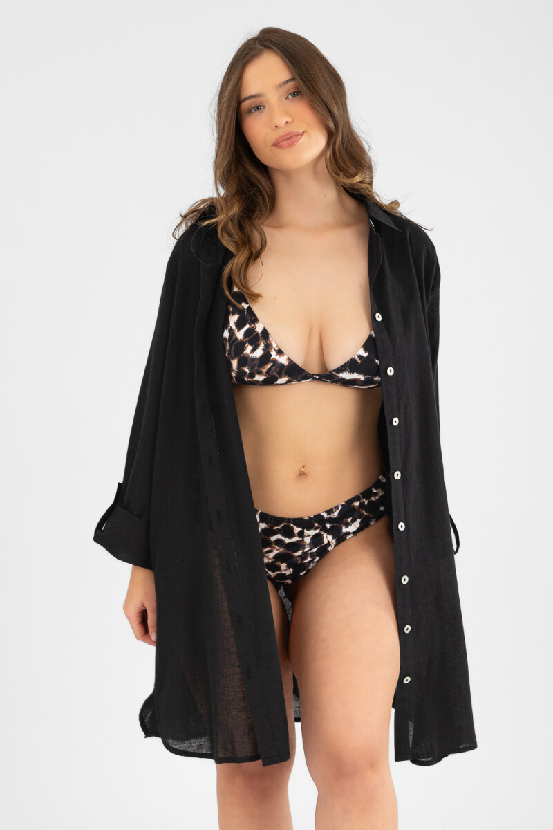 Camisola light tropic Negro