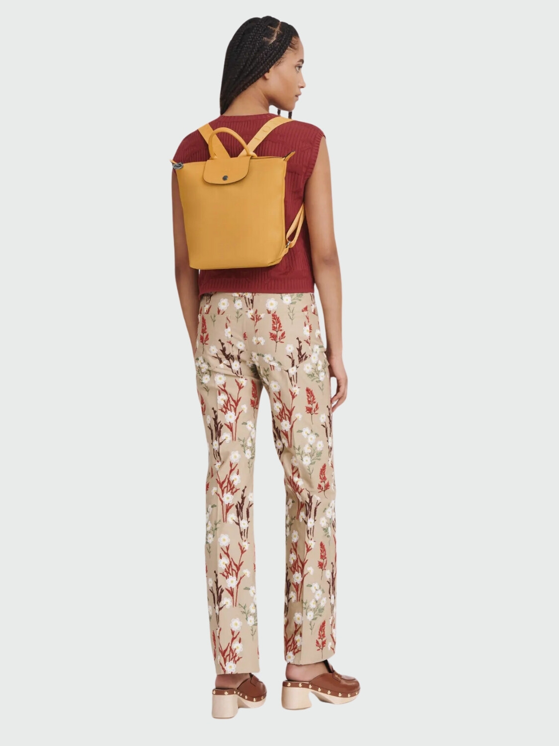 Longchamp -Mochila de cuero, Le pliage Xtra 222